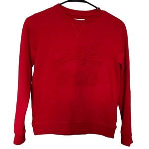 Red Guess Sweater high quality